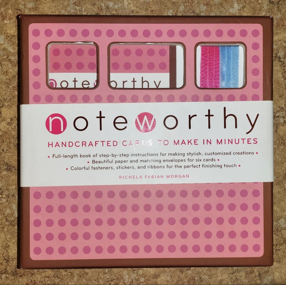 Noteworthy Handcrafted Cards To Make In Minutes Kit